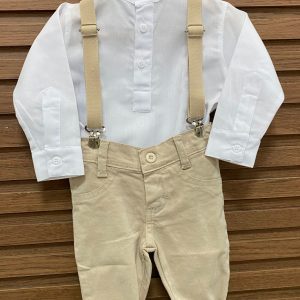 Conjunto batizado sininho