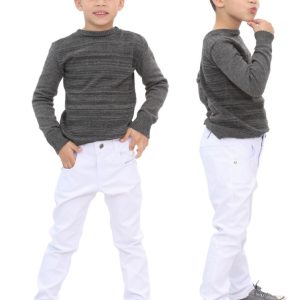 Calça branca jeans