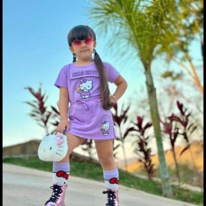 Conjunto short saia