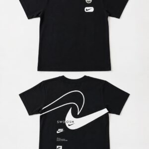 Camiseta infantil preta